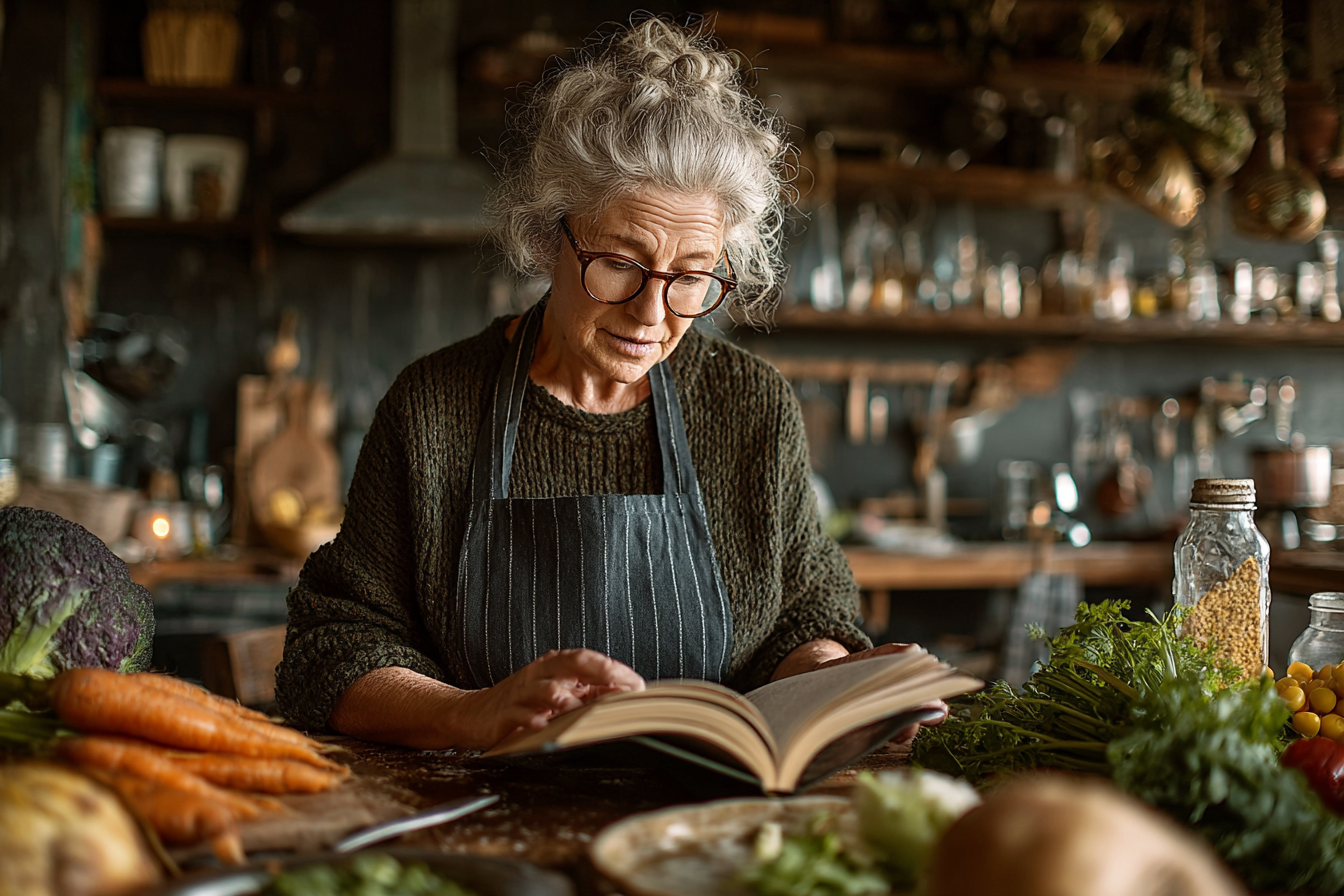 Vârstnici fericiți la masa cu agreennte sănătoase